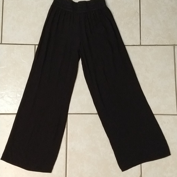 Embroidered waistband harem style pants. - Picture 6 of 9